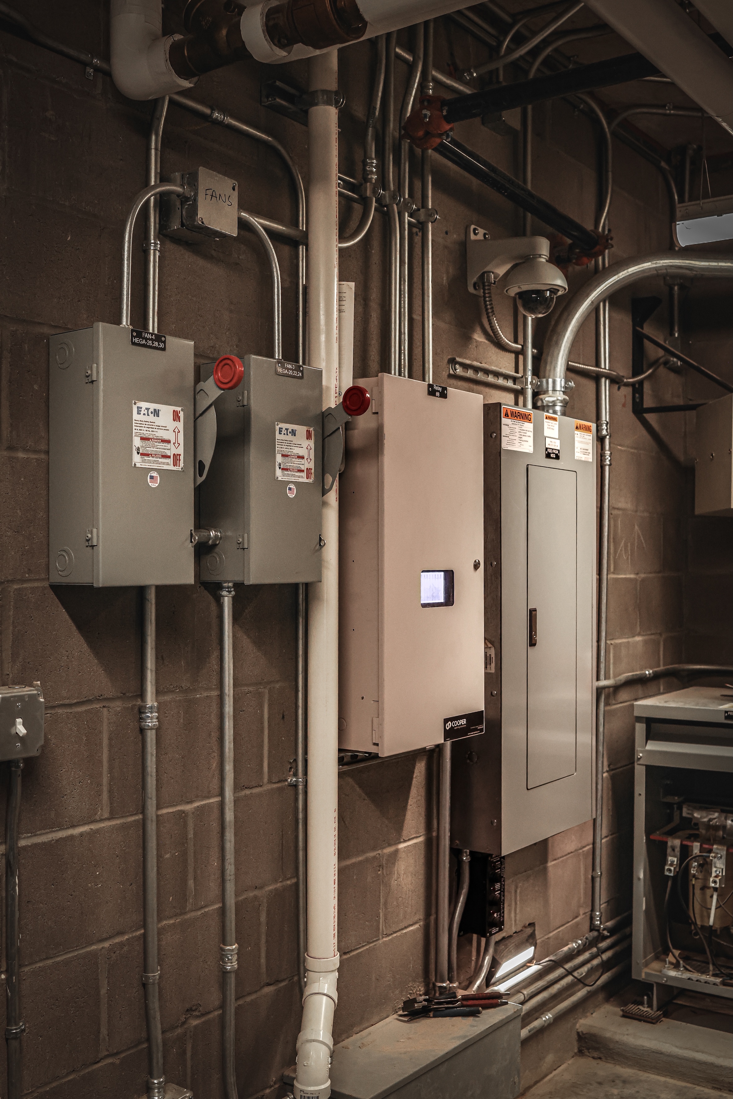 Randall Co Jail Electrical Panels